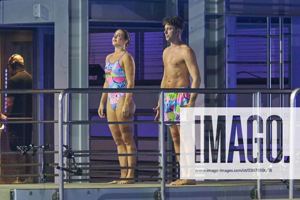 Mariia Maksina And Valentin Lusin Live Broadcast Of The RTL High Diving   M 