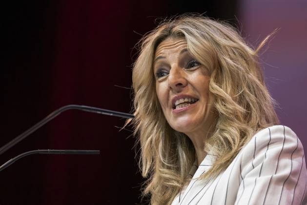 Sumar Jan Sumar event in Madrid, Spain - 14 Jan 2024 The leader of Sumar and ...
