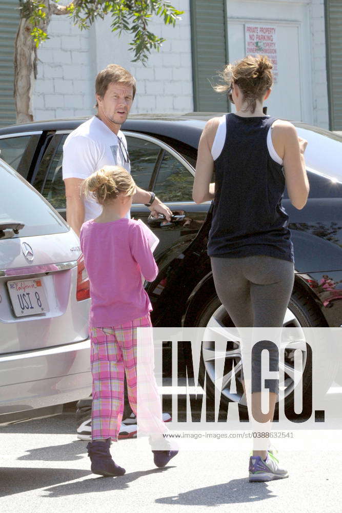 Mark Wahlberg, his wife Rhea Durham, and daughter Ella Rae Wahlberg do ...