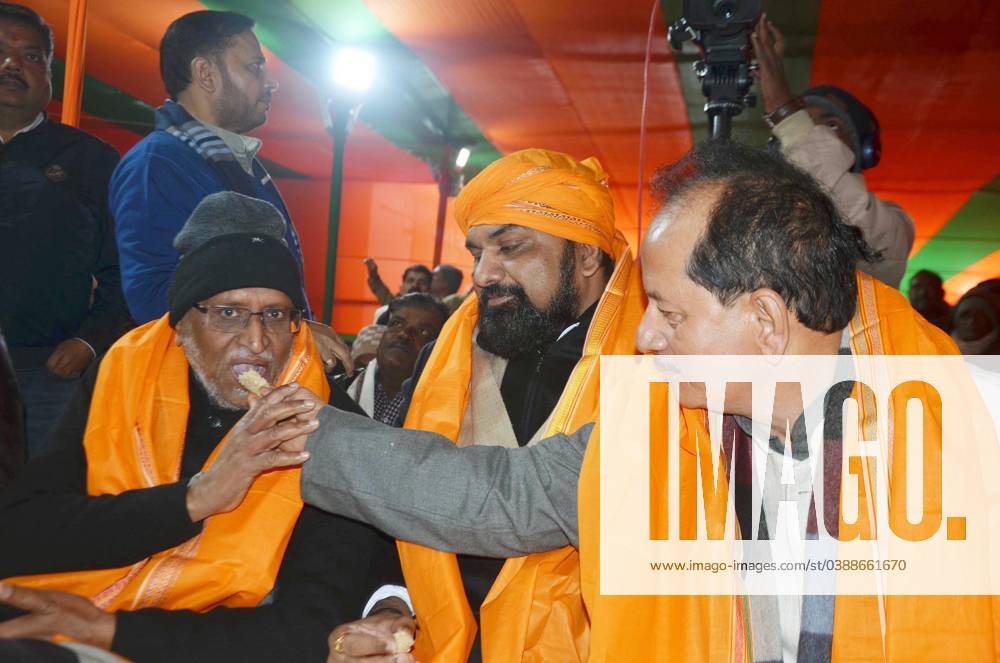 PATNA, INDIA - JANUARY 15: Bihar BJP president Samrat Choudhary, party ...