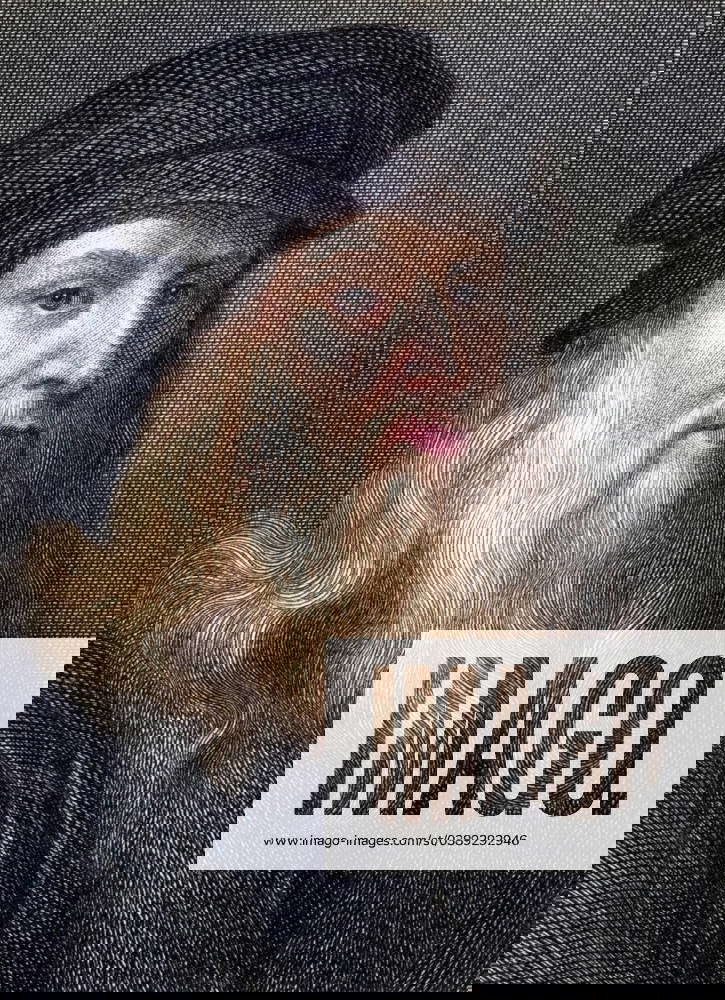 Leonardo Da Vinci 1452-1519. Florentiner Künstler, Historisch, digital ...