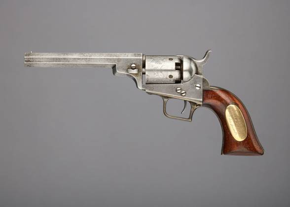 Pocket Model Colt Revolver 1848 American In 1835 and 1836, the American ...