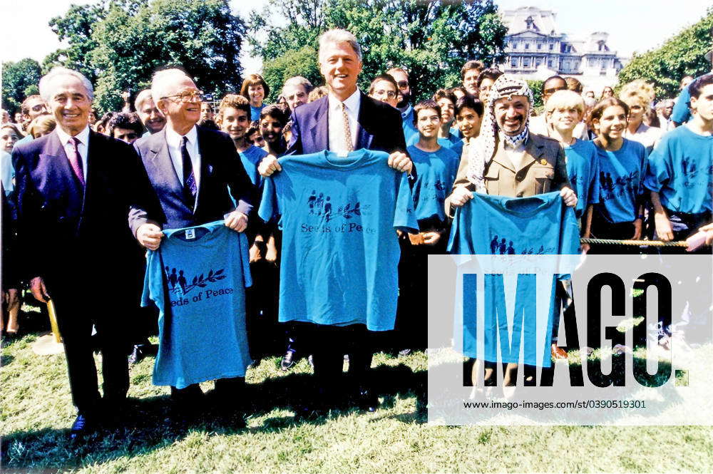 Peres, Rabin, Clinton, and Arafat and Seeds of Peace Israeli Foreign ...