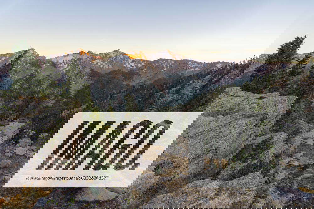 Deming Mountain in the Eagles Nest Wilderness, Colorado United States