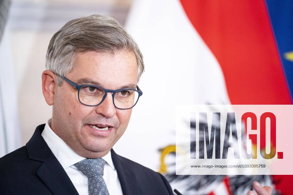 Vienna, Austria 24 January 2024 Press foyer on extension of electricity