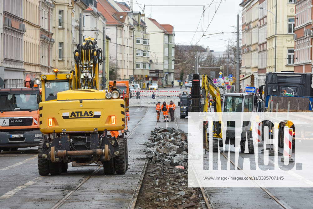 Leipzig - Bauarbeiten Der LVB Starten Im Leipziger Norden ...