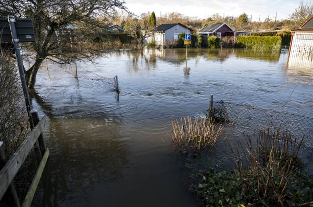 KÄVLINGE 2024 01 25 The colony area at Kävlingean in central Kävlinge