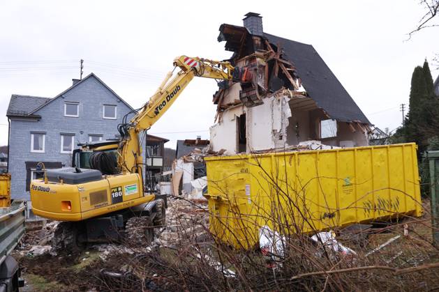 Construction Site, Construction Work, A Half-timbered House Is ...