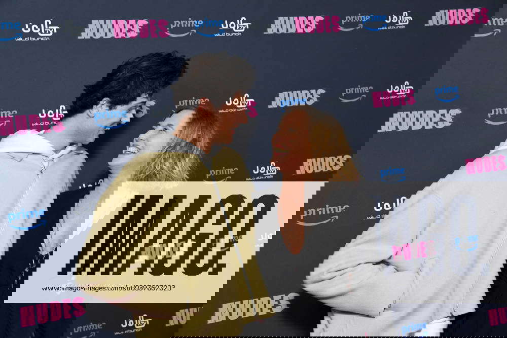 Nudes Premiere - Paris Baptiste Masseline and Andrea Bescond attend the