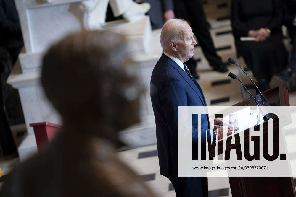 President Joe Biden speaks during the annual National Prayer Breakfast ...