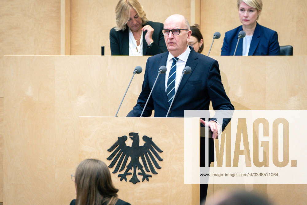 1041 Session Of The Bundesrat Dietmar Woidke SPD Ministerpraesident Of ...