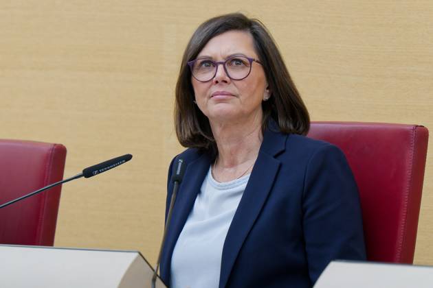 Ilse Aigner, CSU 10 Plenary Session of the Bavarian State Parliament ...