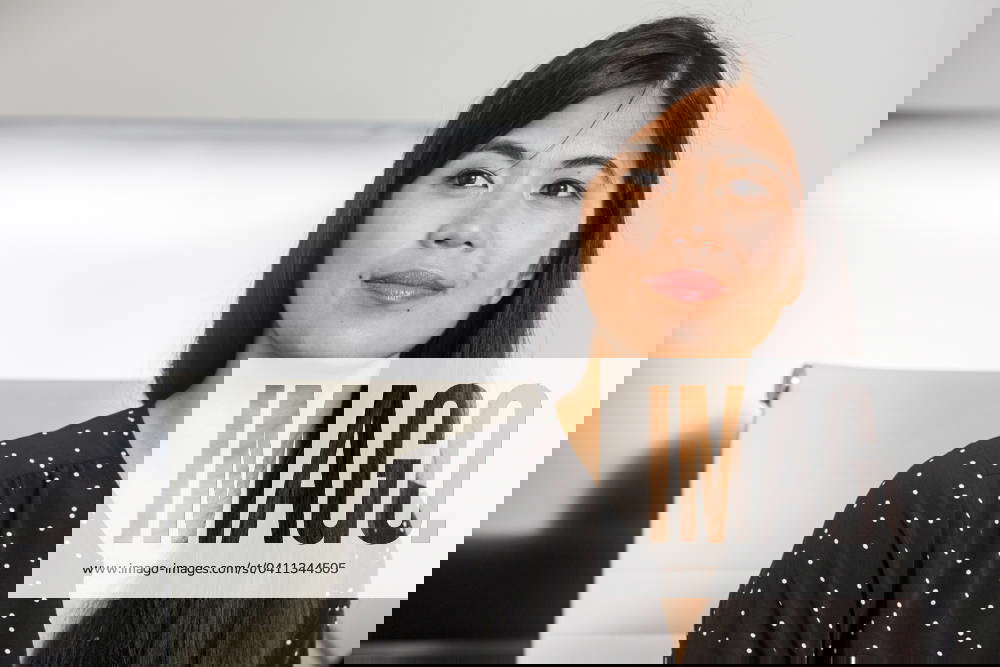 Portrait of serious Asian woman Emeryville, California, United States