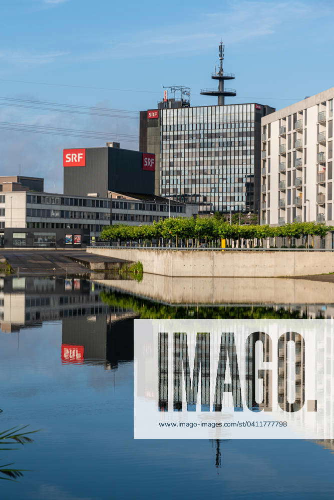 Swiss Radio and Television SRF Main building Date 26 July 2021 Zurich Switzerland