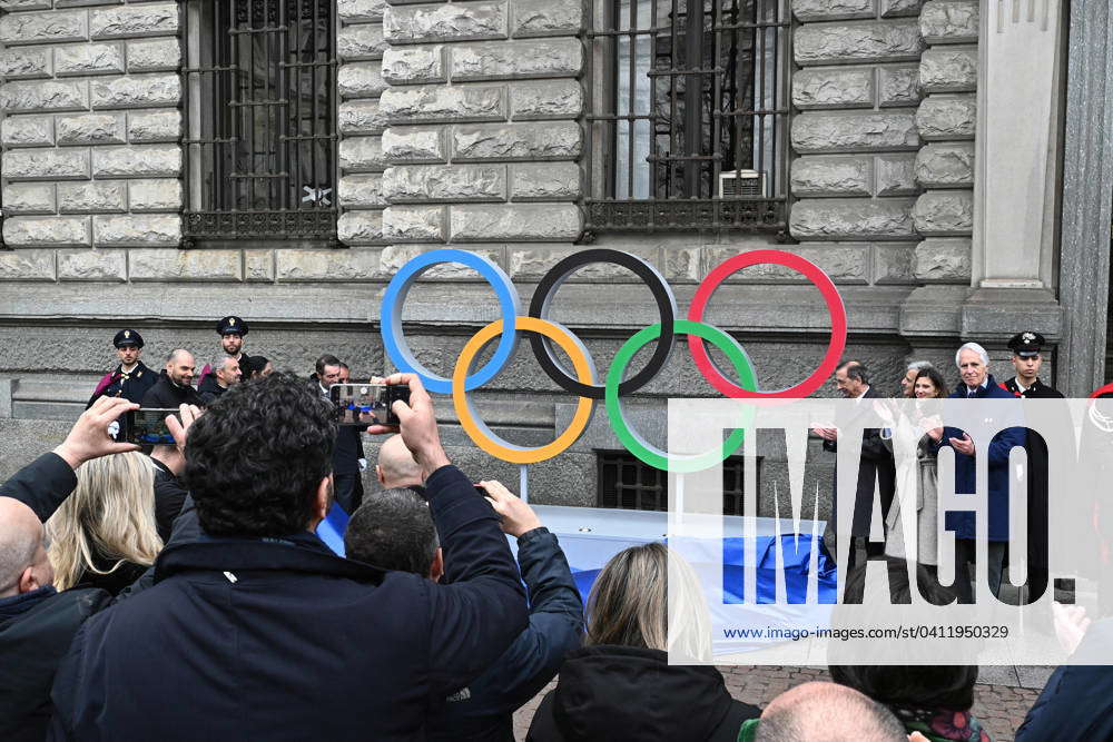 Milan,Italy MILAN CORTINA 2026 OLYMPIC AND PARALYMPIC IMBOLS REVEALED ...