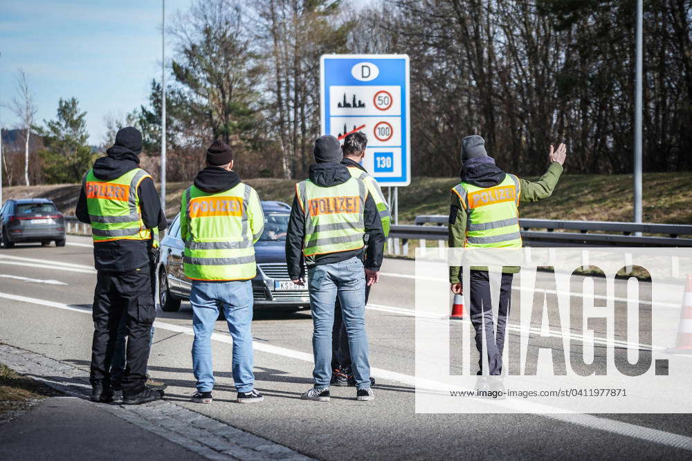 Füssen, Bavaria Germany, Austria, border, control, police, border ...