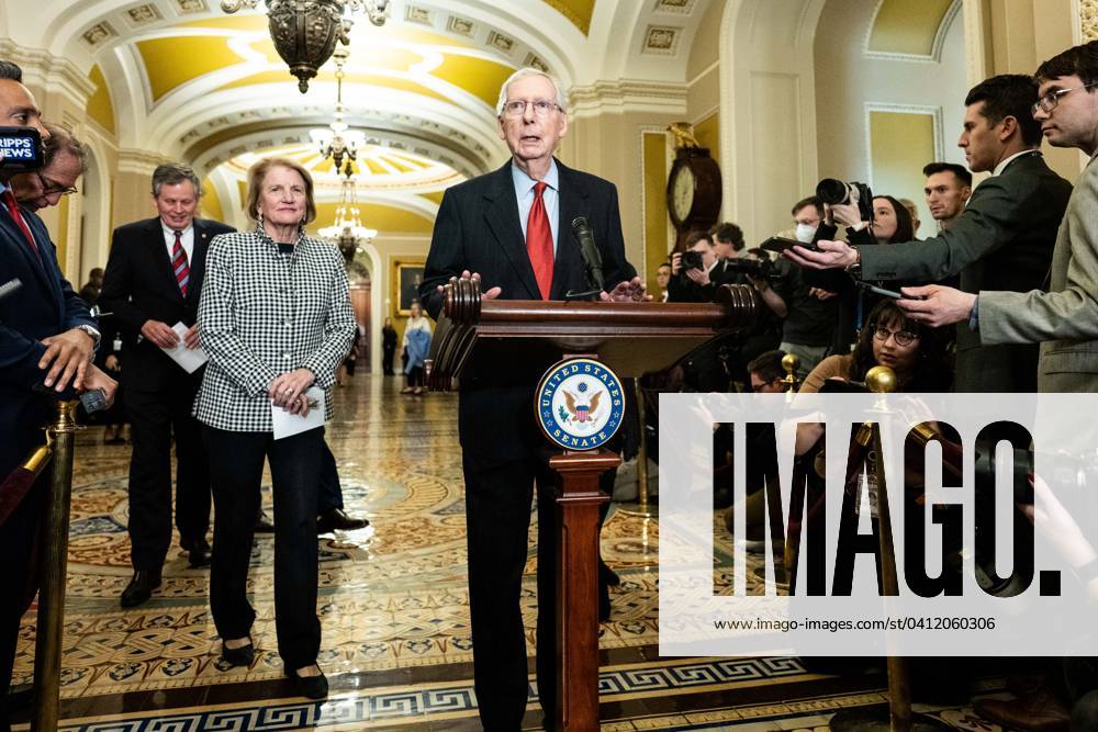 Senate Caucus Leadership Press Conferences In Washington 06 Feb 2024