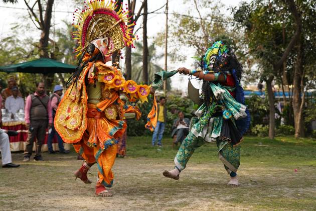 India: Purulia S Chhau Dance On The Mahishasura Mardini Enchants 