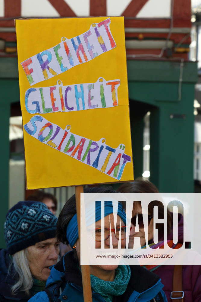 Demonstration against hate and agitation Rally against the AfD and ...