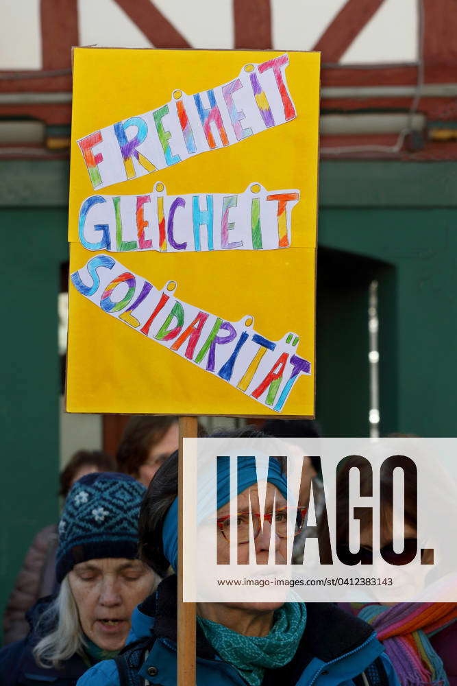 Demonstration against hate and agitation Rally against the AfD and ...