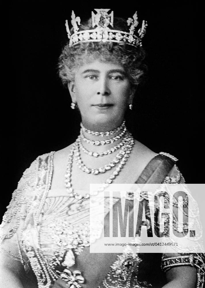 Mary Of Teck (1867-1953) Queen Of England, 1934 (b W Photo) 2088320 ...