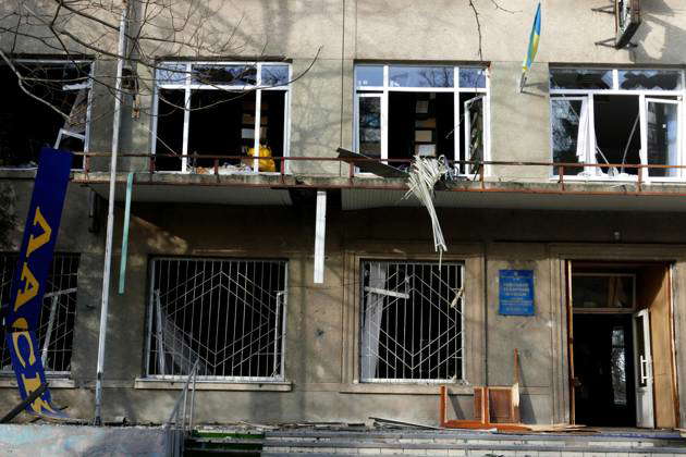 Aftermath Of Nighttime Russian Drone Attack - Odesa Ukrainian Red Cross ...