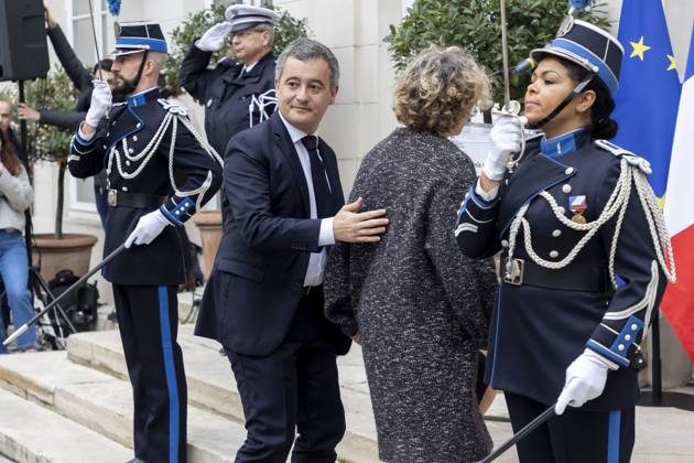 Paris, France Le 9 Fevrier, 2024 - Ceremonie De Passation De Pouvoirs ...