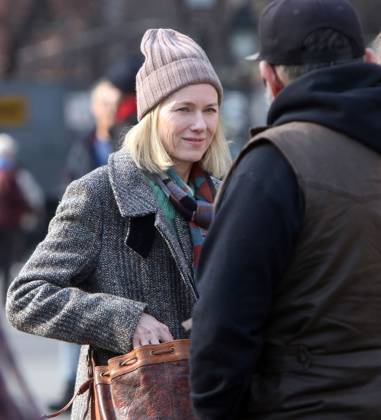 Naomi Watts And Bing Great Dane Filming New Movie The Friend In ...