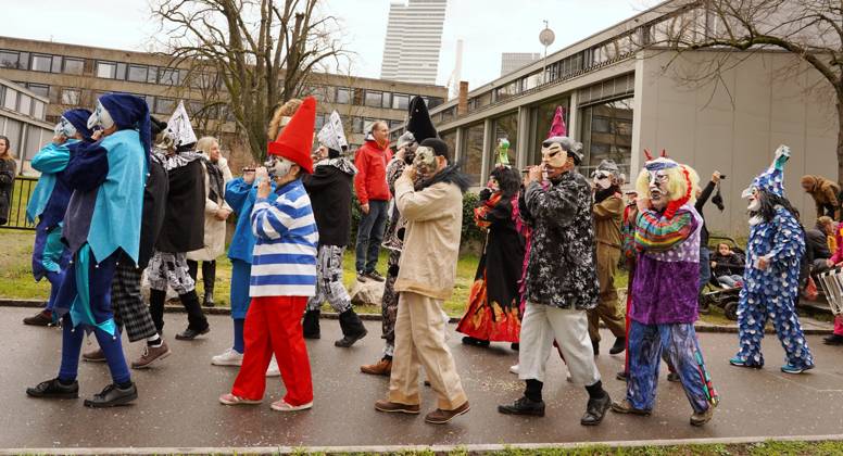 Anton Geisser 09 02 2024 Kleinbasler Schulfasnacht picture Basel ...