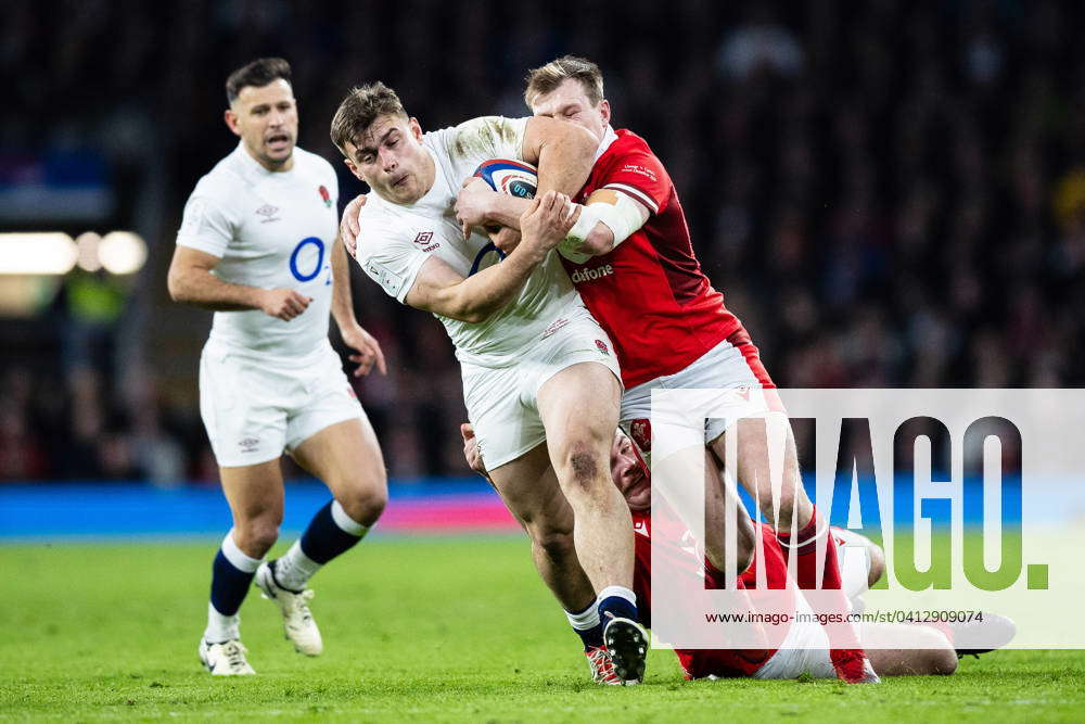 England V Wales 6 Nations 10 02 2024. Theo Dan Of England During The ...