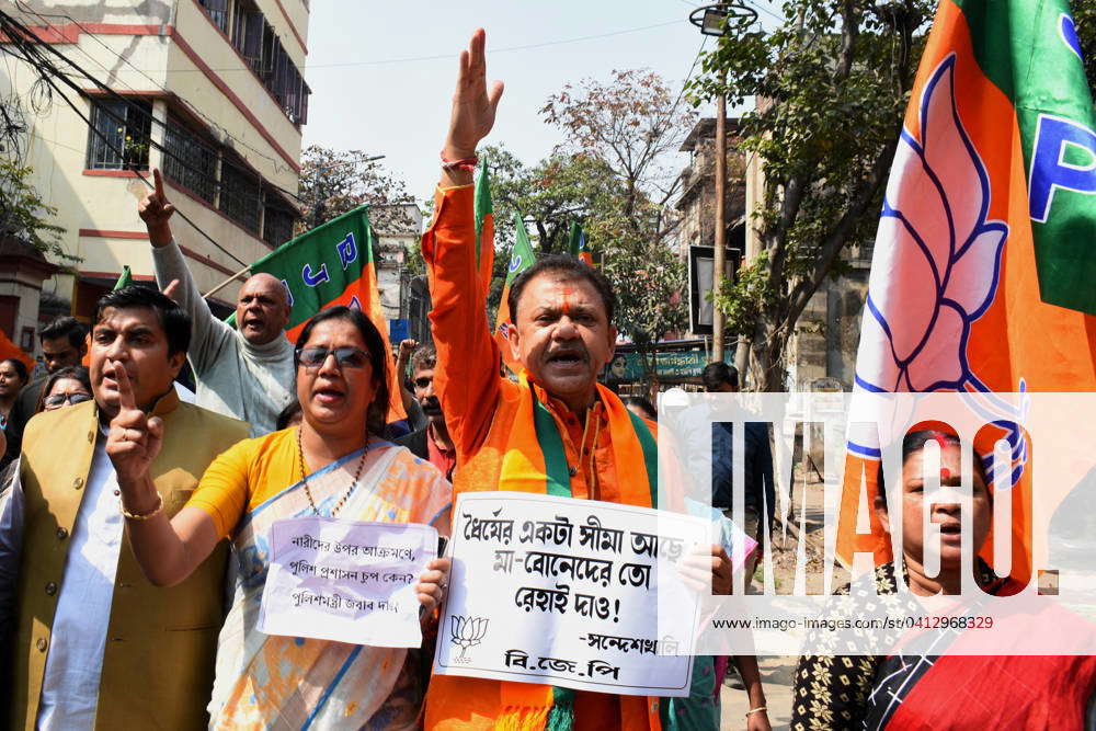 India: Anti-Governmental Protest of BJP Workers of BJP s North Kolkata ...