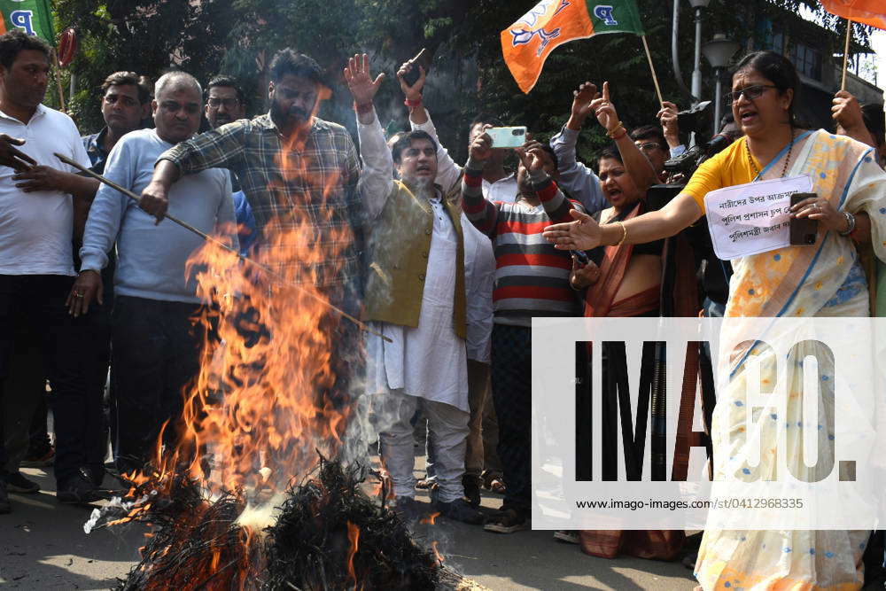 India: Anti-Governmental Protest of BJP Workers of BJP s North Kolkata ...