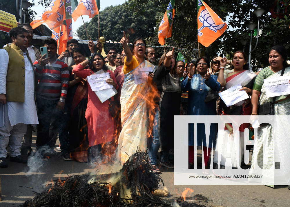 India: Anti-Governmental Protest of BJP Workers of BJP s North Kolkata ...