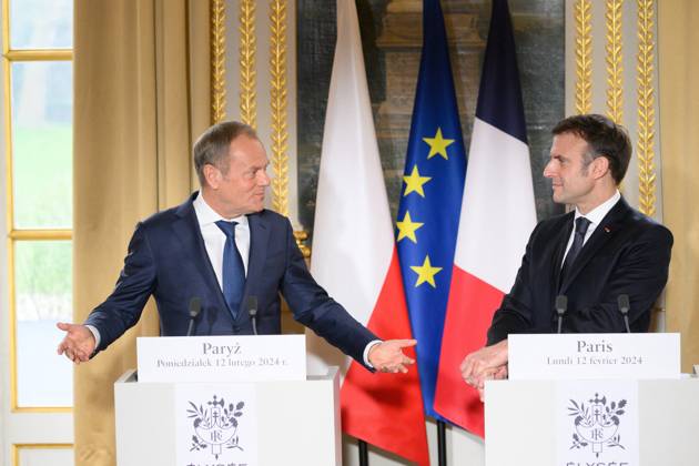 President Macron Welcomes Polish Prime Minister Tusk - Paris Polish ...