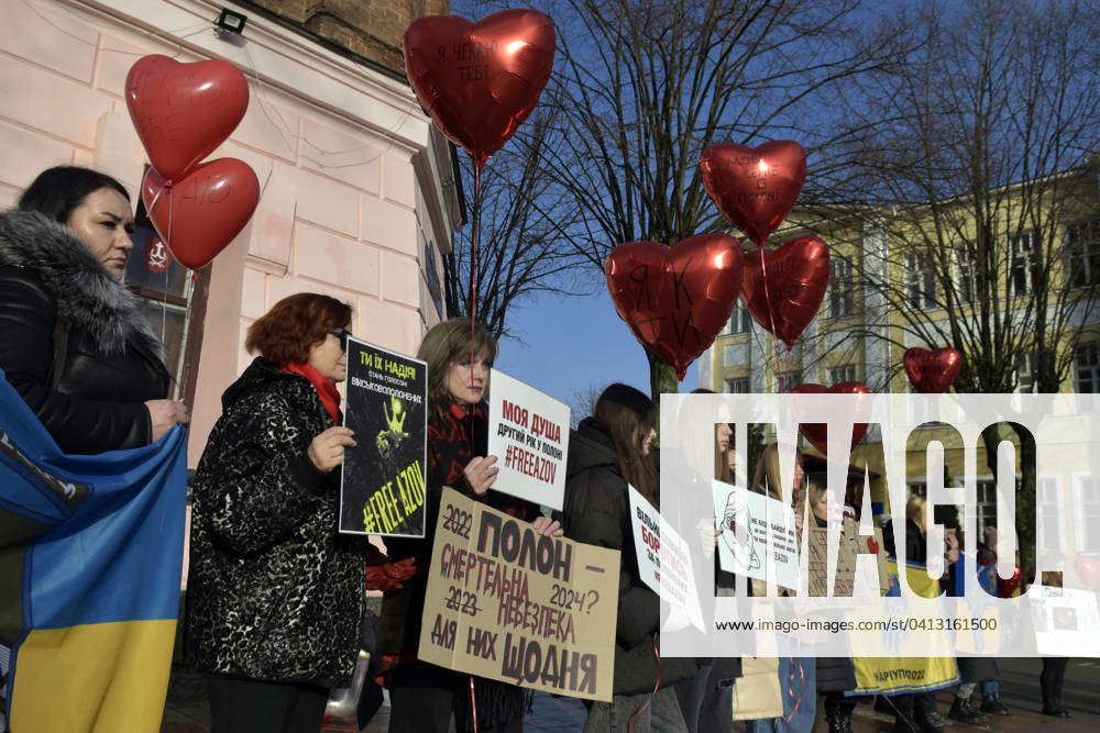 Rally In Support Of Captive Azov Military Personnel In Vinnytsia ...