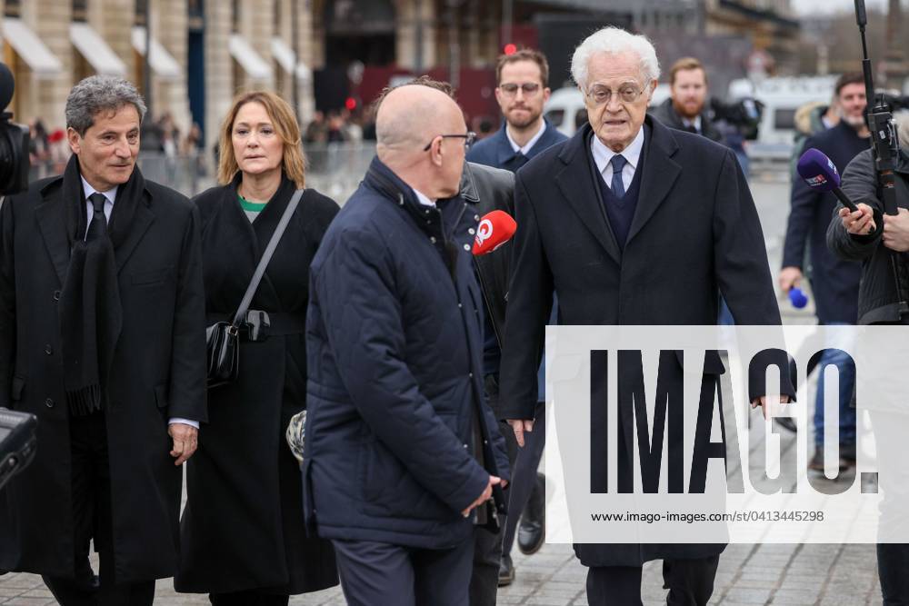 Paris, France Le 14 Fevrier 2024 - Hommage National A Robert Badinter ...