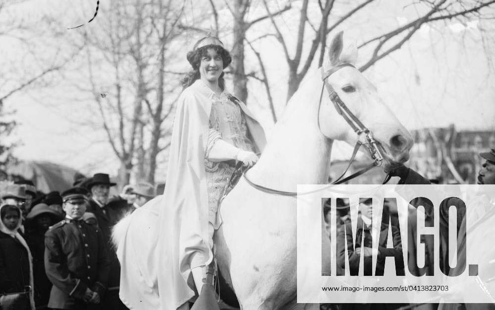 Inez Milholland Boissevain at the National American Woman Suffrage ...