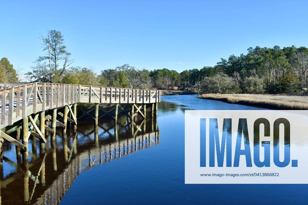 Syndication Wilmington StarNews The Shallotte Riverwalk, sitting along the Shallotte River