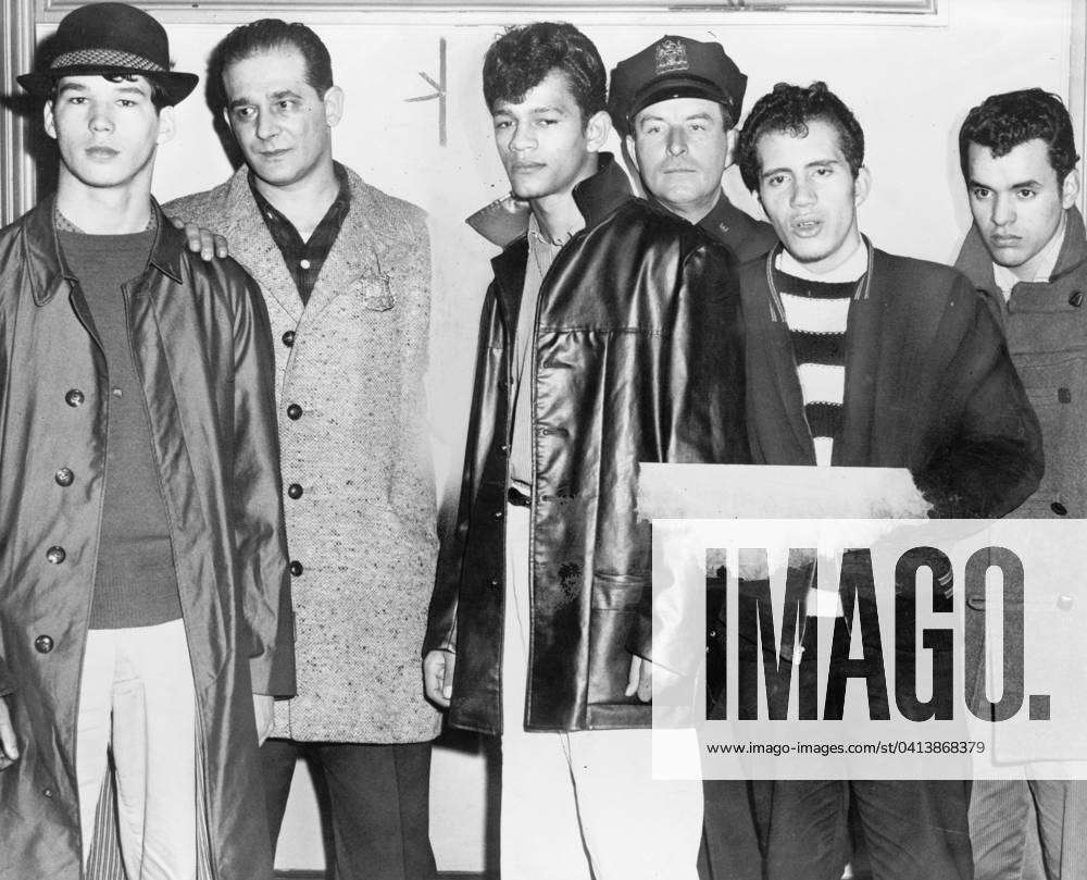 Teenage gang members arrested in fatal shooting of Brooklyn youth, 1959 ...