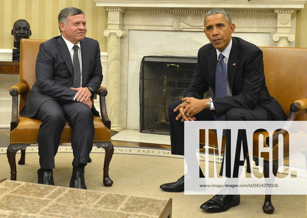 Obama meets King Abdullah II of Jordan United States President Barack ...