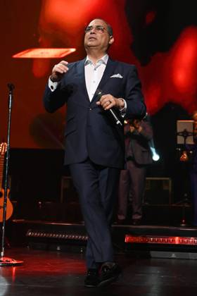 HOLLYWOOD FL - FEBRUARY 17: Gilberto Santa Rosa performs during his ...