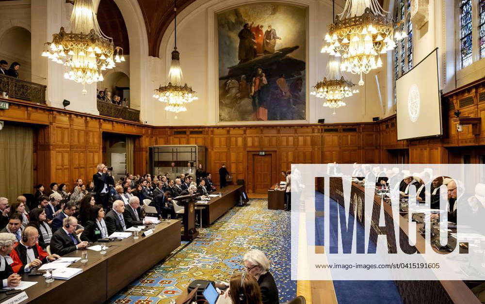 THE HAGUE - Overview of the room during a hearing at the International ...