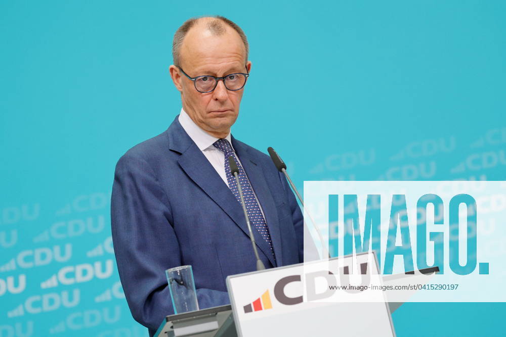 Chairman of the CDU Germany Friedrich Merz, MdB , Germany, Berlin, CDU