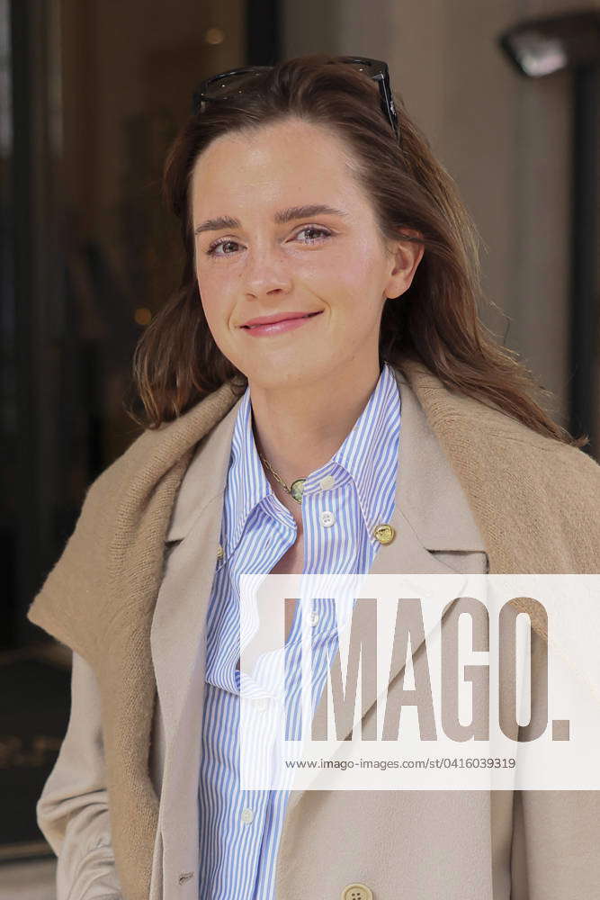 MFW - Emma Watson Leaves Her Hotel Emma Watson leaves her hotel to ...