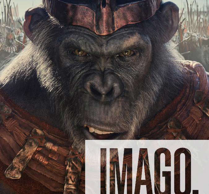 Kingdom Of The Planet Of The Apes Us Character Poster Proximus Caesar Voice Kevin Durand 