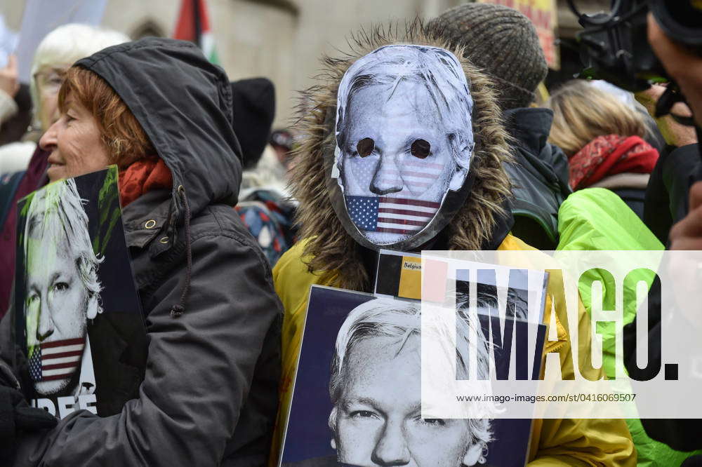 February 21, 2024, London, England, United Kingdom: Protesters Rally ...