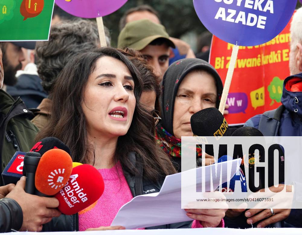 International Mother Language Day demo Diyarbakir, Turkey - 21 Feb 2024 ...