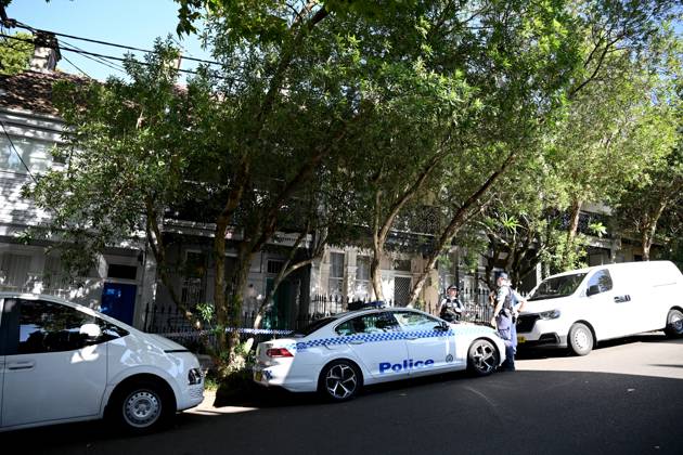 JESSE BAIRD CRIME SCENE, NSW Police and Detectives are seen at a home ...