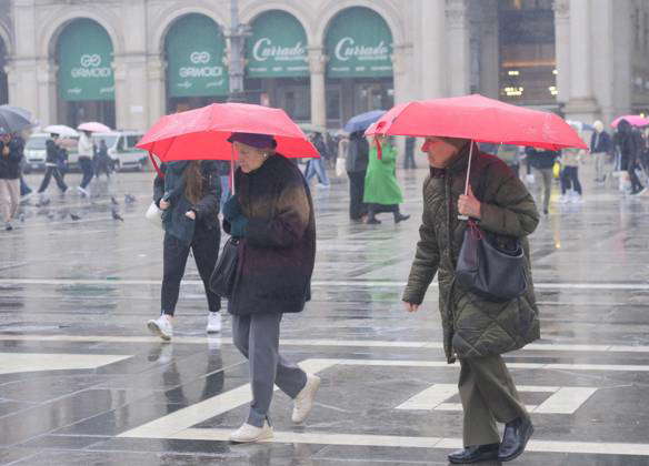 After a long time the rain returns to the Po Valley, the bad weather ...