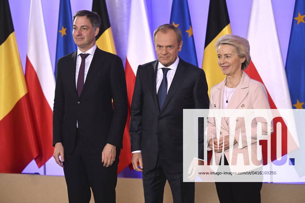 Alexander De Croo And Ursula Von Der Leyen To Poland And Ukraine (Day 1 ...